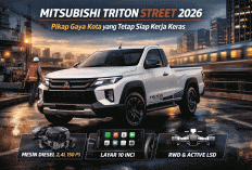 Mitsubishi Triton Street 2026, Pikap Gaya Kota yang Tetap Siap Kerja Keras