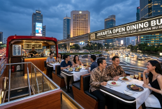 Jalan-Jalan Sambil Makan Enak: Bus Tingkat Open Dining Hadirkan Cara Baru Nikmati Jakarta