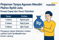 Pinjaman Tanpa Agunan Mandiri Plafon Rp50 Juta, Proses Cepat dan Tenor Fleksibel