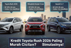 Kredit Toyota Rush 2026 Paling Murah Cicilannya? Ini Simulasi & Perbandingan Selevelnya!
