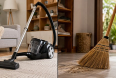 Vacuum Cleaner vs Sapu, Mana yang Lebih Efektif Membersihkan Rumah?