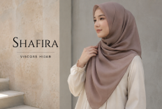 Jilbab Viscose Shafira, Hijab Elegan dengan Bahan Lembut dan Ringan