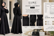 Tampil Anggun dan Elegan Berkelas: Membedah Spesifikasi serta Harga ESME Amanda Long Dress Black