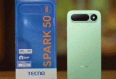 ​Loncatan Masa Depan Tecno Spark 50 5G, Sang Penakluk Kecepatan  Desain Ikonik yang Menggoda
