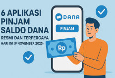 6 Aplikasi Pinjam Saldo DANA Resmi dan Terpercaya, Cair Langsung Siang Ini 9 November 2025